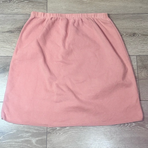 Vintage Eileen Fisher 80s Cotton Knit Skirt - Picture 10 of 10